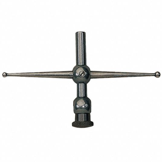 STARRETT Dial Indicator Hole Attachment, Size 3 in x 1 in x 3 in, For