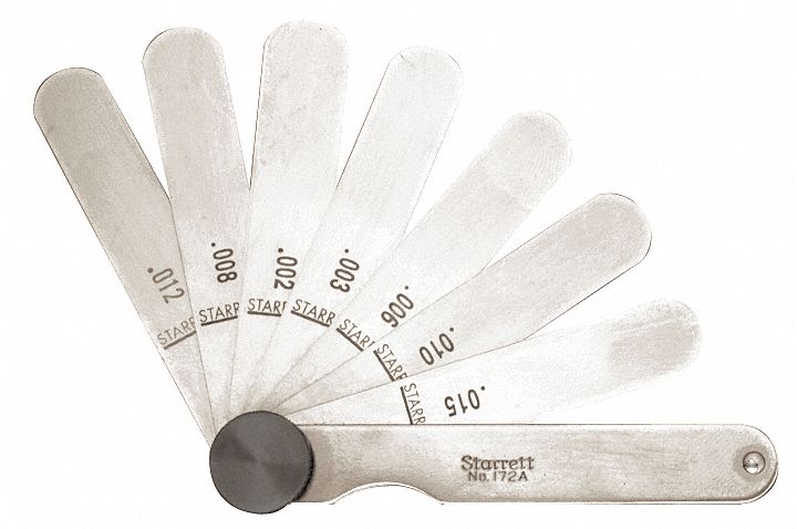 Feeler Gauge Set Dimension Type