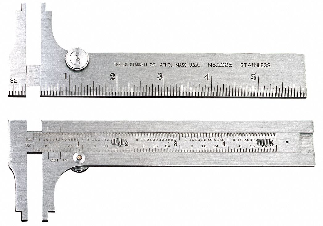 5UAU5 - Pocket Slide Caliper 6 In