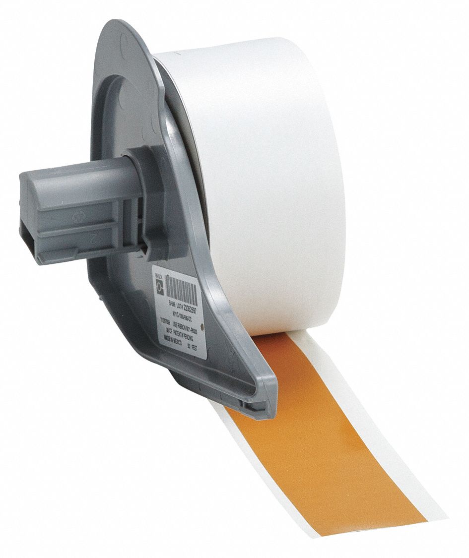 1 in x 50 ft, Vinyl, Continuous Label Stock - 5UCJ3|M71C-1000-595-OC ...