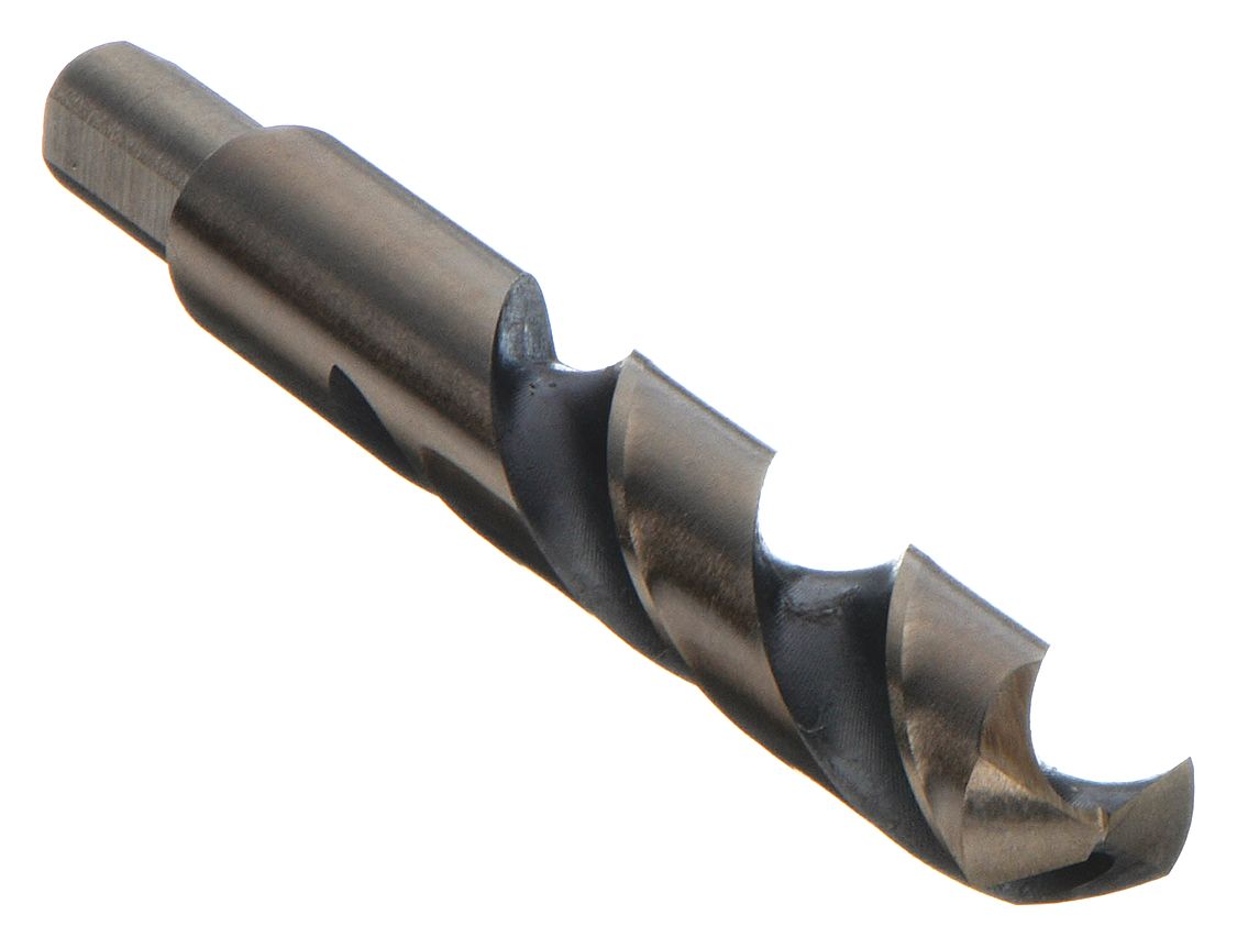 FORET LONG MÉCANICIEN, FORET 7/16 PO, CANNELURE 2 15/16 PO LONG, TIGE 3/8 PO DIA, ACIER RAPIDE