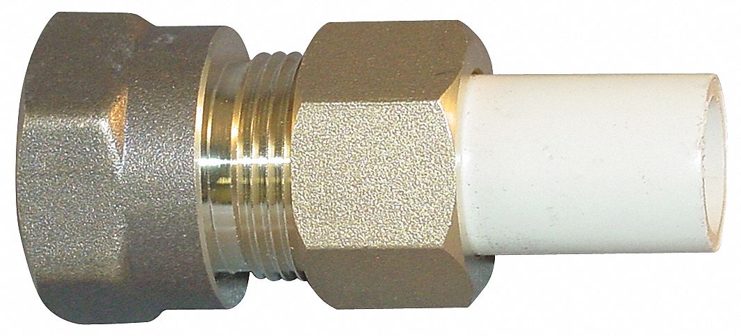 Union Brass 1/2 in Metal Side Pipe Size