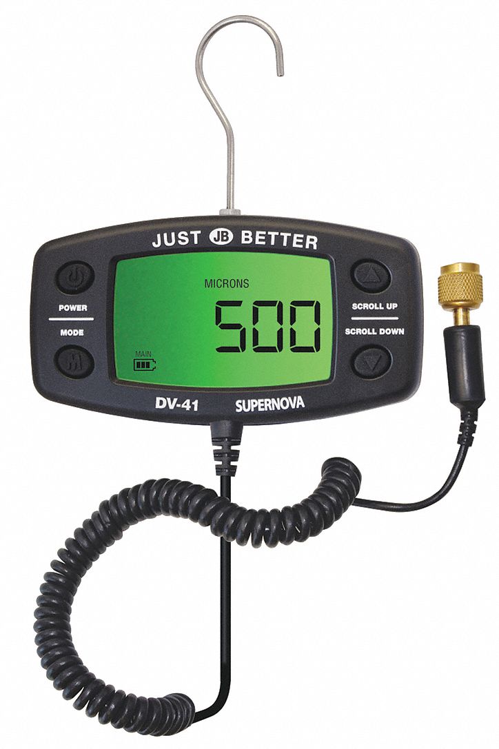 JB INDUSTRIES DV41 Vacuum Gauge,Digital,LCD 684520332669 eBay