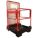 FORKLIFT WORK PLATFORM, 1,000 LB MAX LOAD CAPACITY, 7½ IN X 3⅜ IN, PERFORATED, DOUBLE
