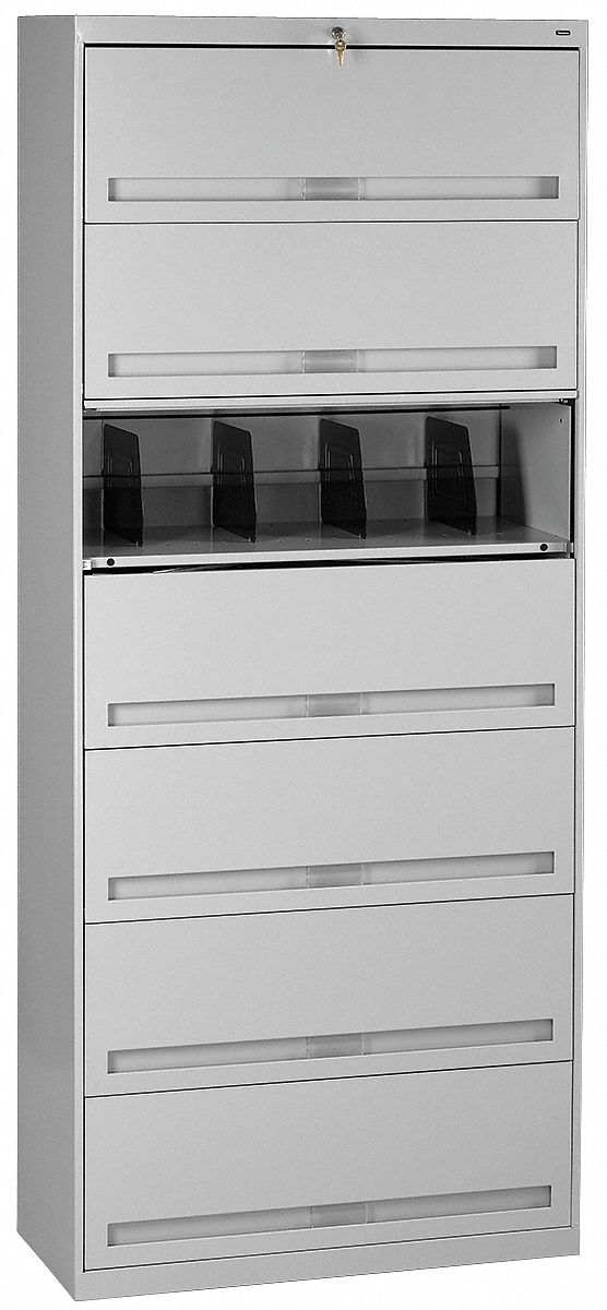 TENNSCO, Lateral, 0 Drawers, File 5UFA0FS371LLGY Grainger