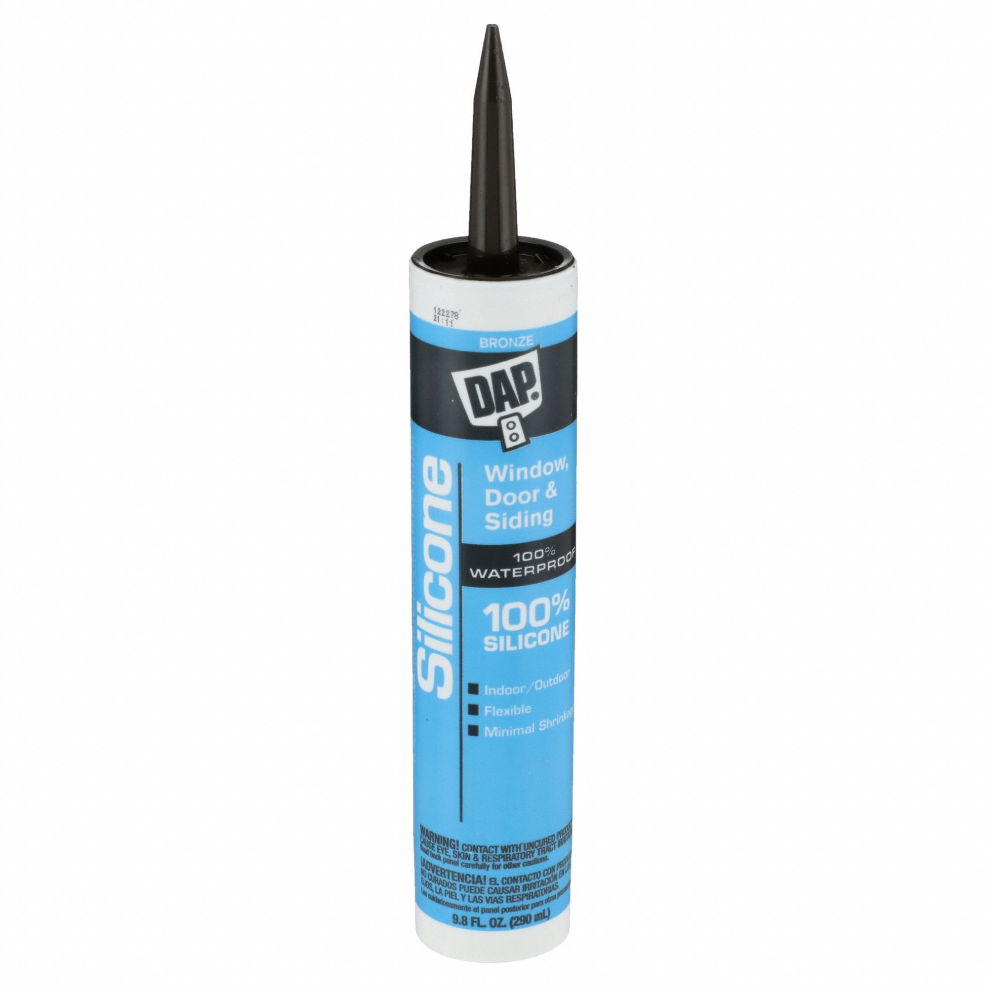DAP, Window, Door & Siding, Bronze, Silicone Sealant 5UFR78647
