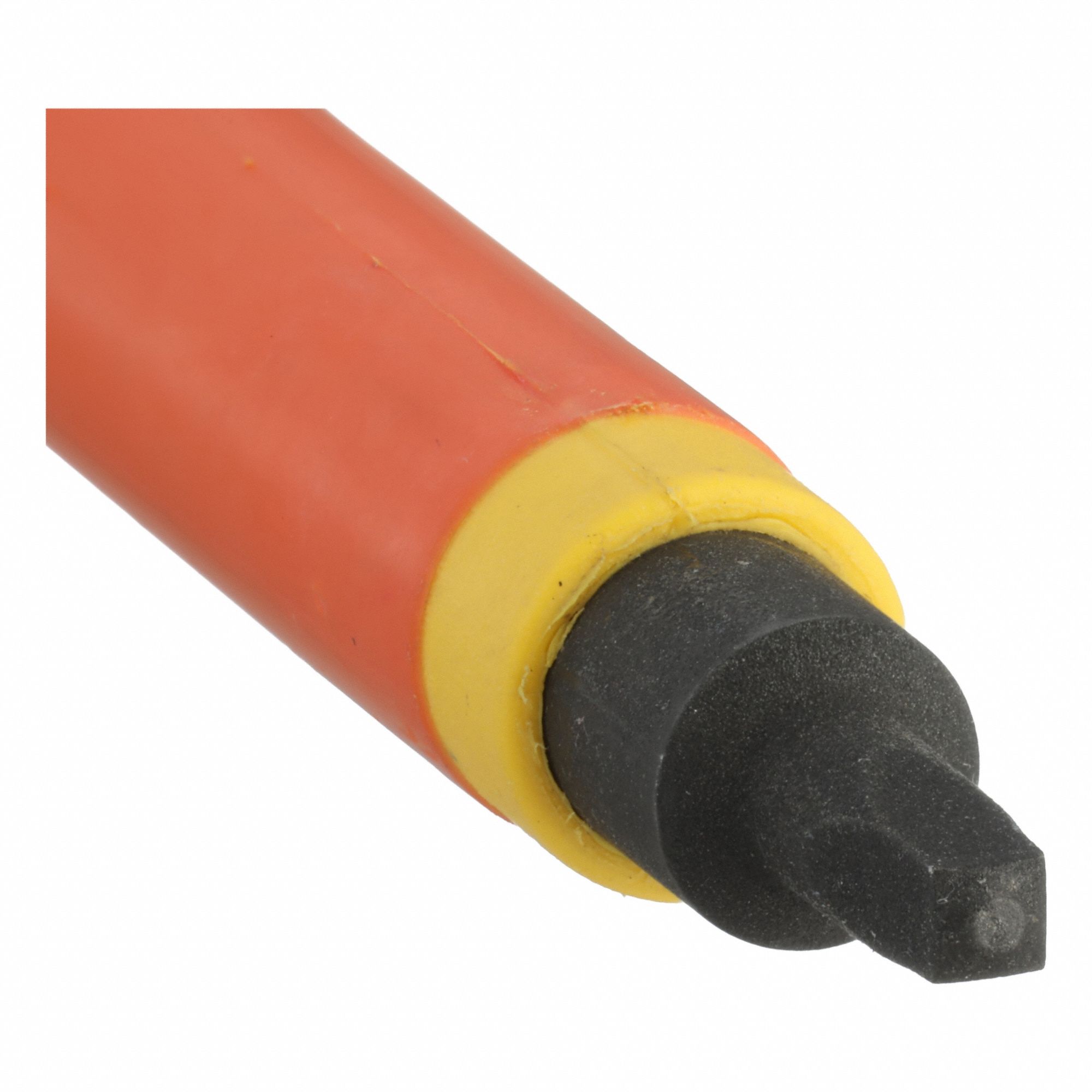 Insulated Square Screwdriver: Long Lg, #1 Tip Size, 10 1/4 in Overall Lg, 6 in Shank Lg