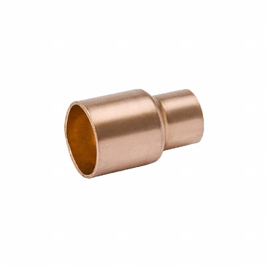 3" x 1-1/4" Copper Coupling Reducer CxC Sweat Plumbing Fitting 