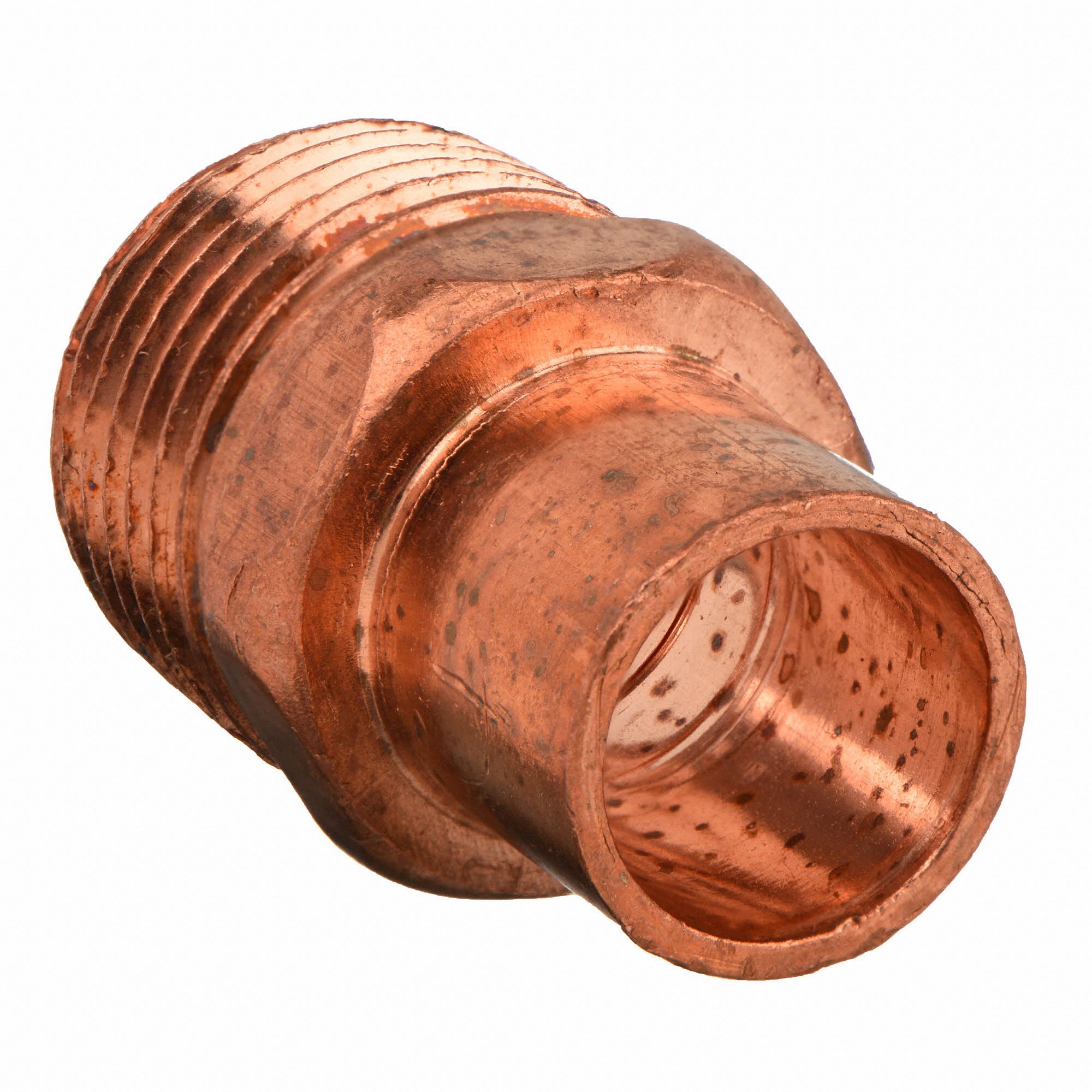 MUELLER INDUSTRIES Adapter, Wrot Copper, 1/2 in, FTG x MNPT 5UGC6W