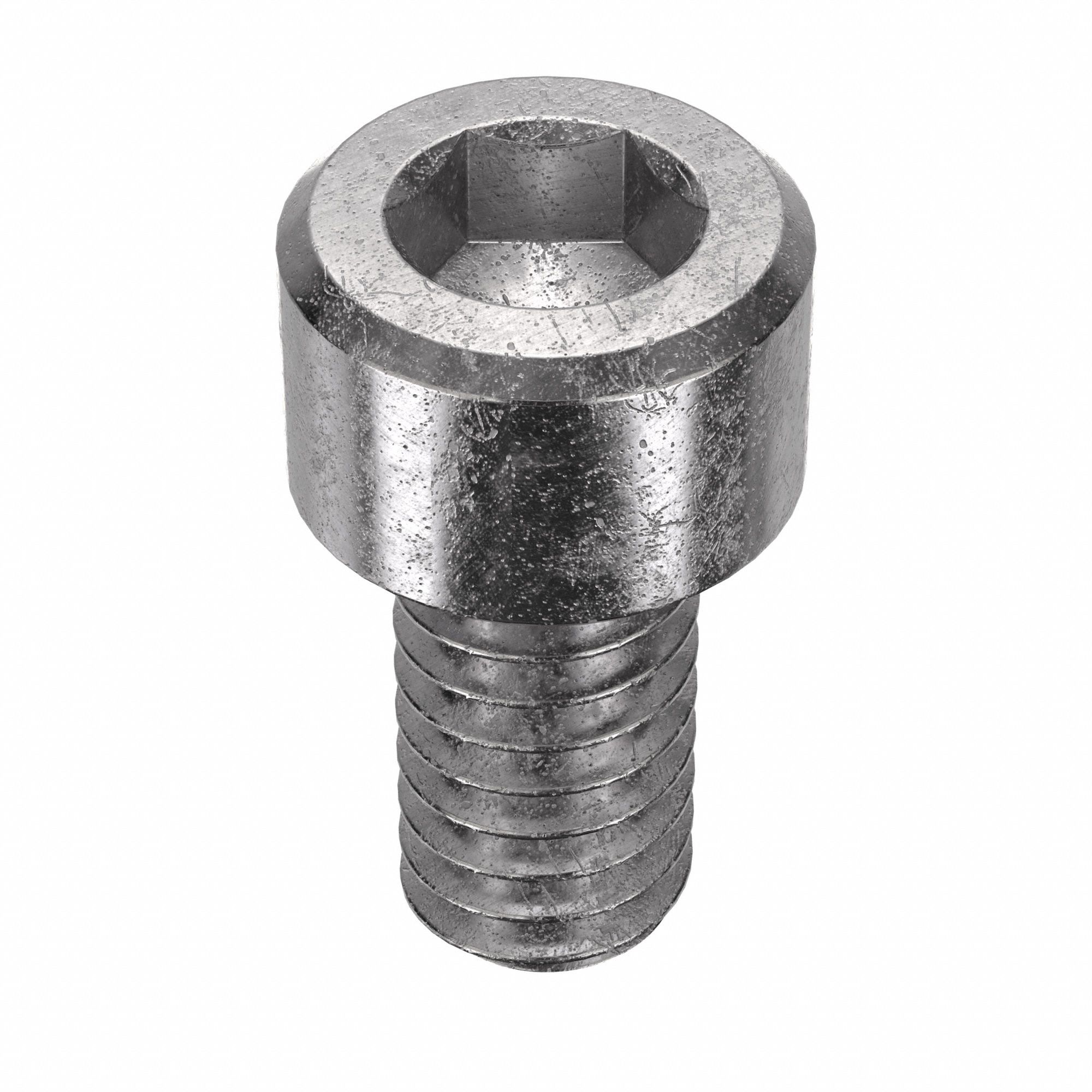 Socket Head Cap Screw: #8-32 Thread Size, 5/16 in Lg, Std, Plain, Stainless Steel, 18-8, 100 PK