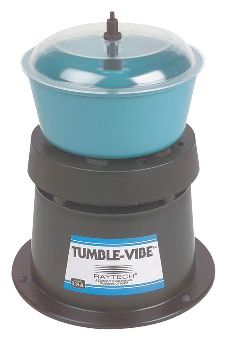 Raytech Vibratory Tumbler, Standard, 0.05 cu. ft., 41/2 lb. Weight