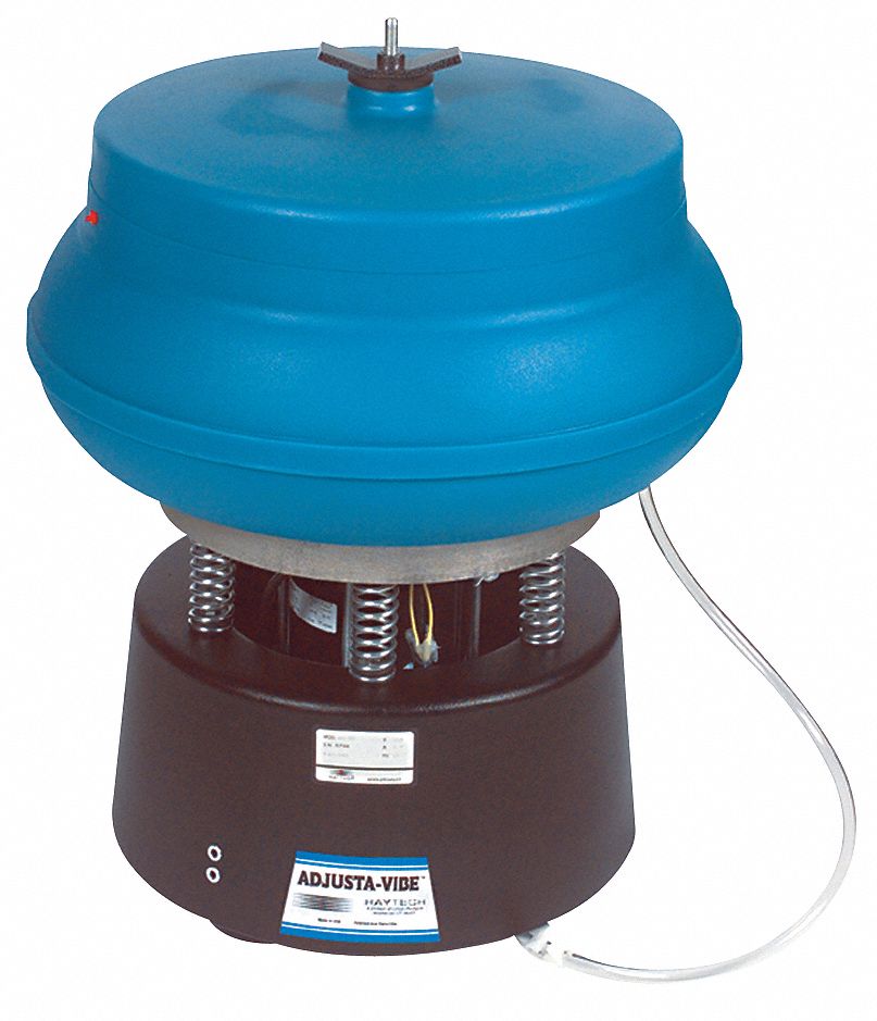 Vibratory Tumbler: 0.75 cu ft Capacity, Drain Included