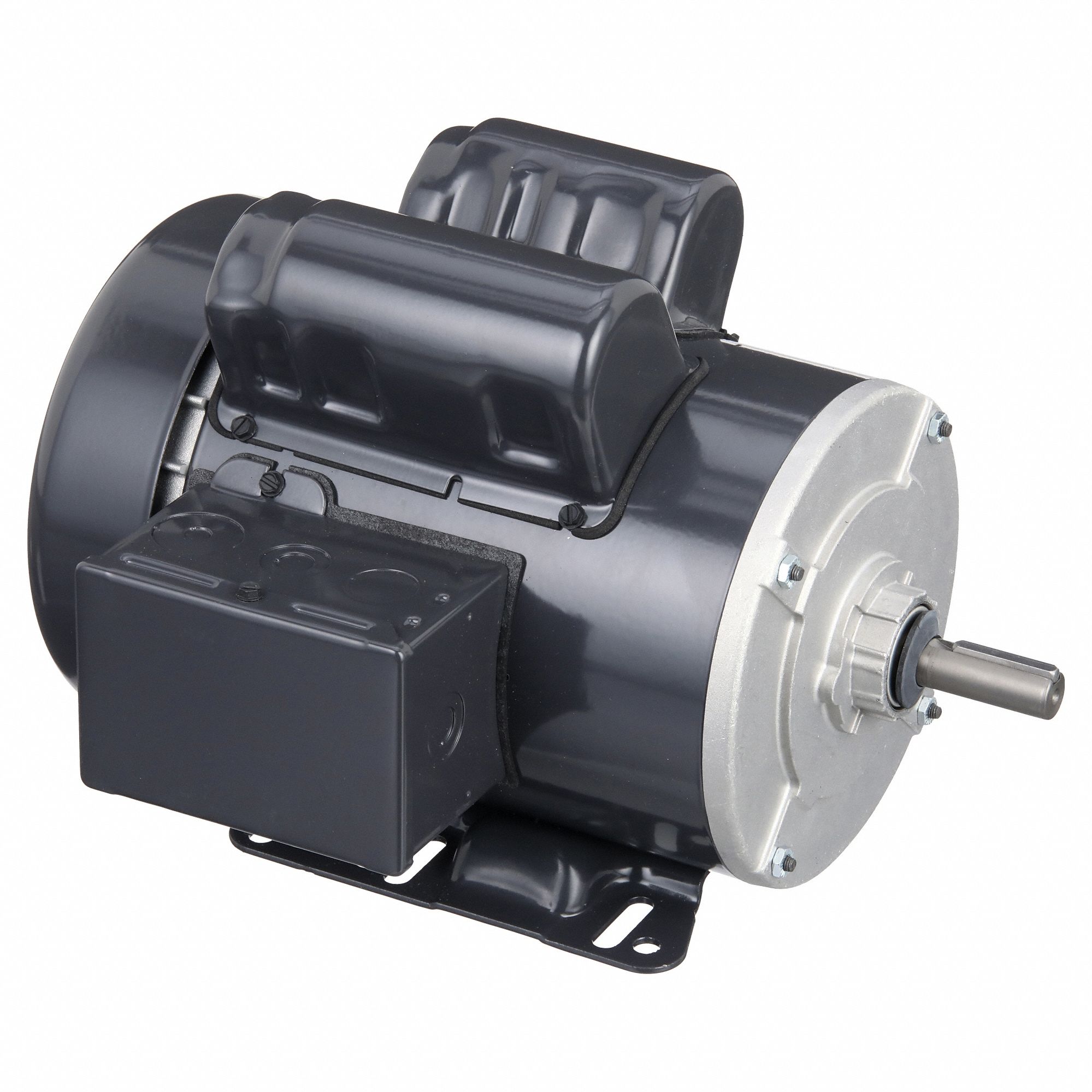 General Purpose Motor: Single Phase, 1 1/2 hp, 115/208-230V AC, 56H Frame Size, 3, 450 RPM, B