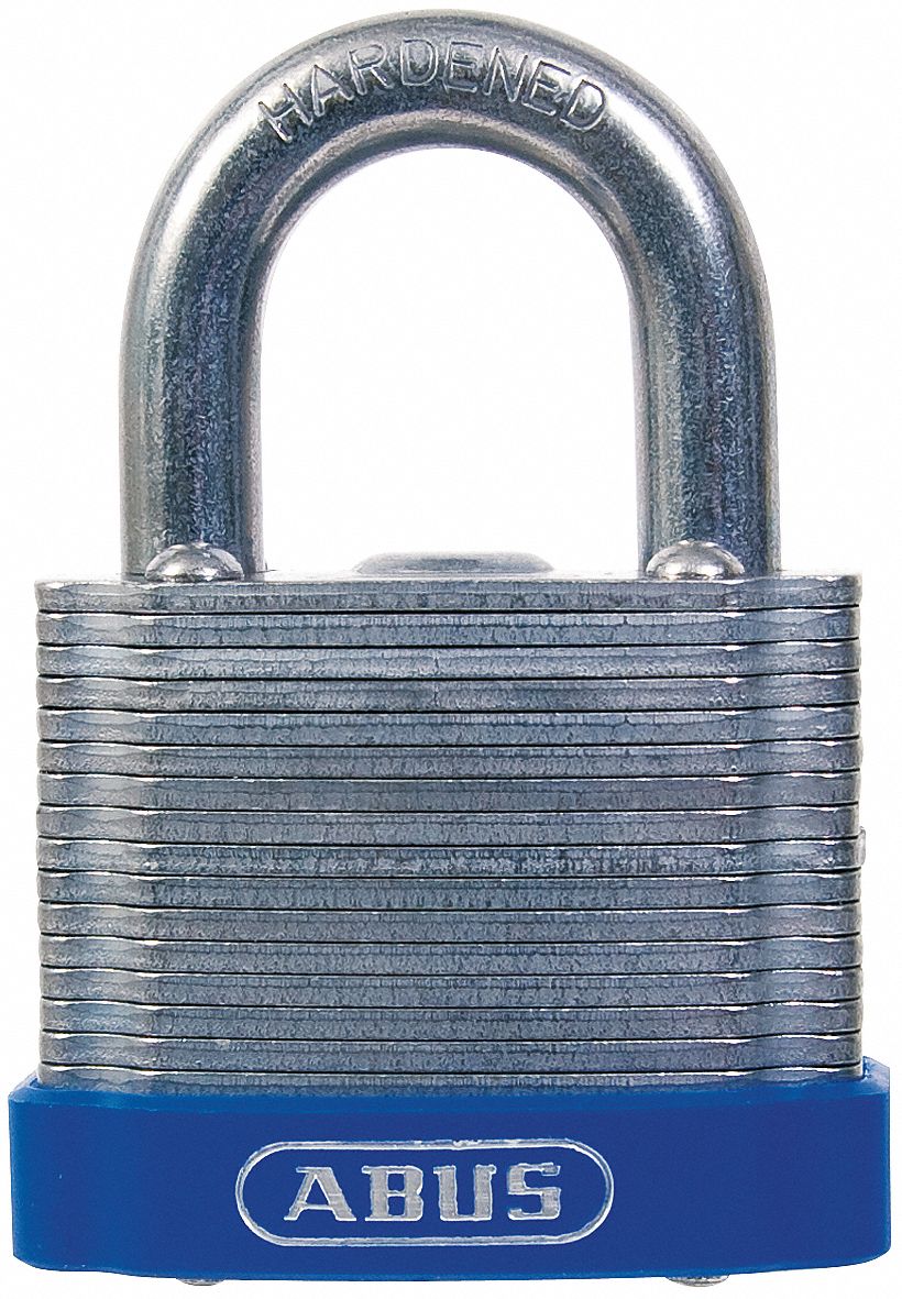 KEYED PADLOCK,DIFFERENT, MASTER,2"W