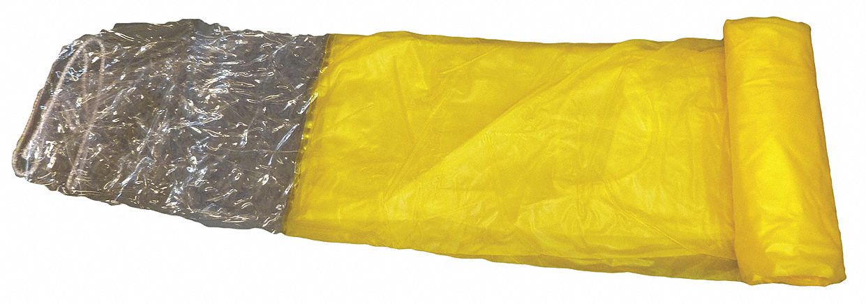 Replacement Bag: HEPA/ULPA, 6 1/8 ft Overall Ht, 8 ft Overall Wd, Bag and Trim, 1