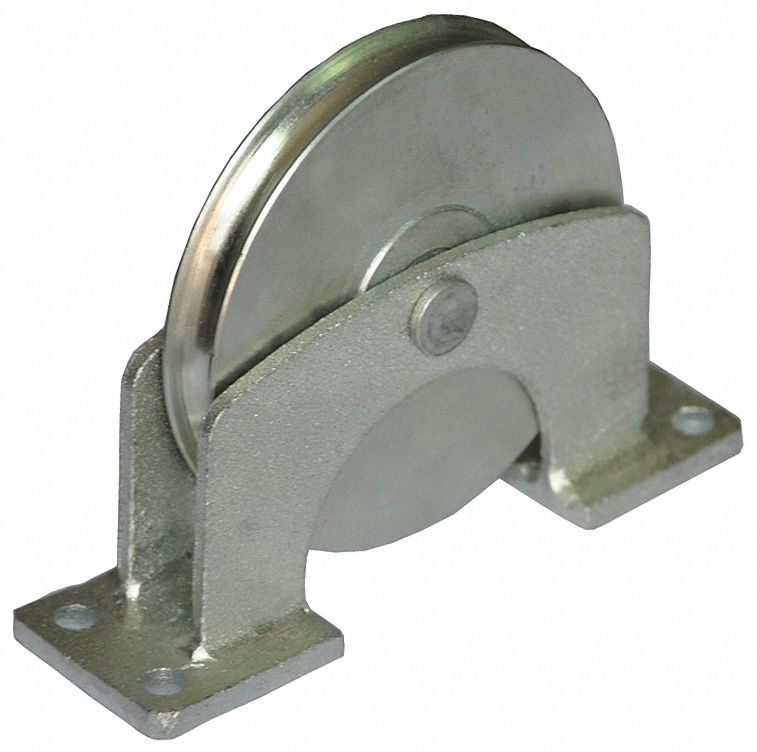 flat block pulley