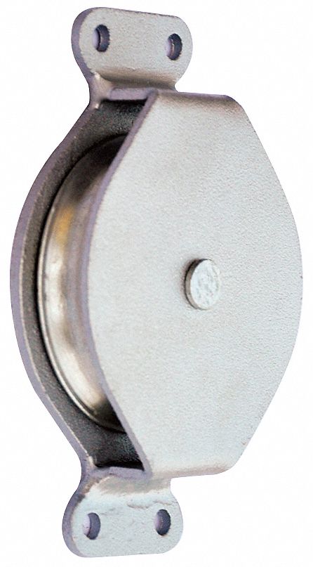 mounted pulleys for wire rope