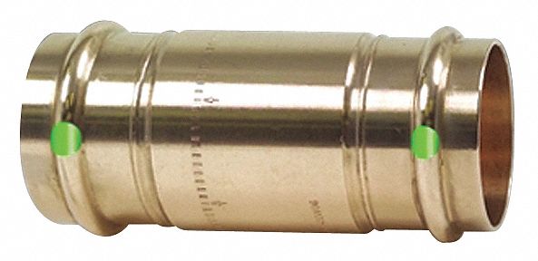 CHECK VALVE, INLINE VALVE BODY, ½ IN PIPE, PRESS X PRESS, BRONZE, PRESS, PRESS