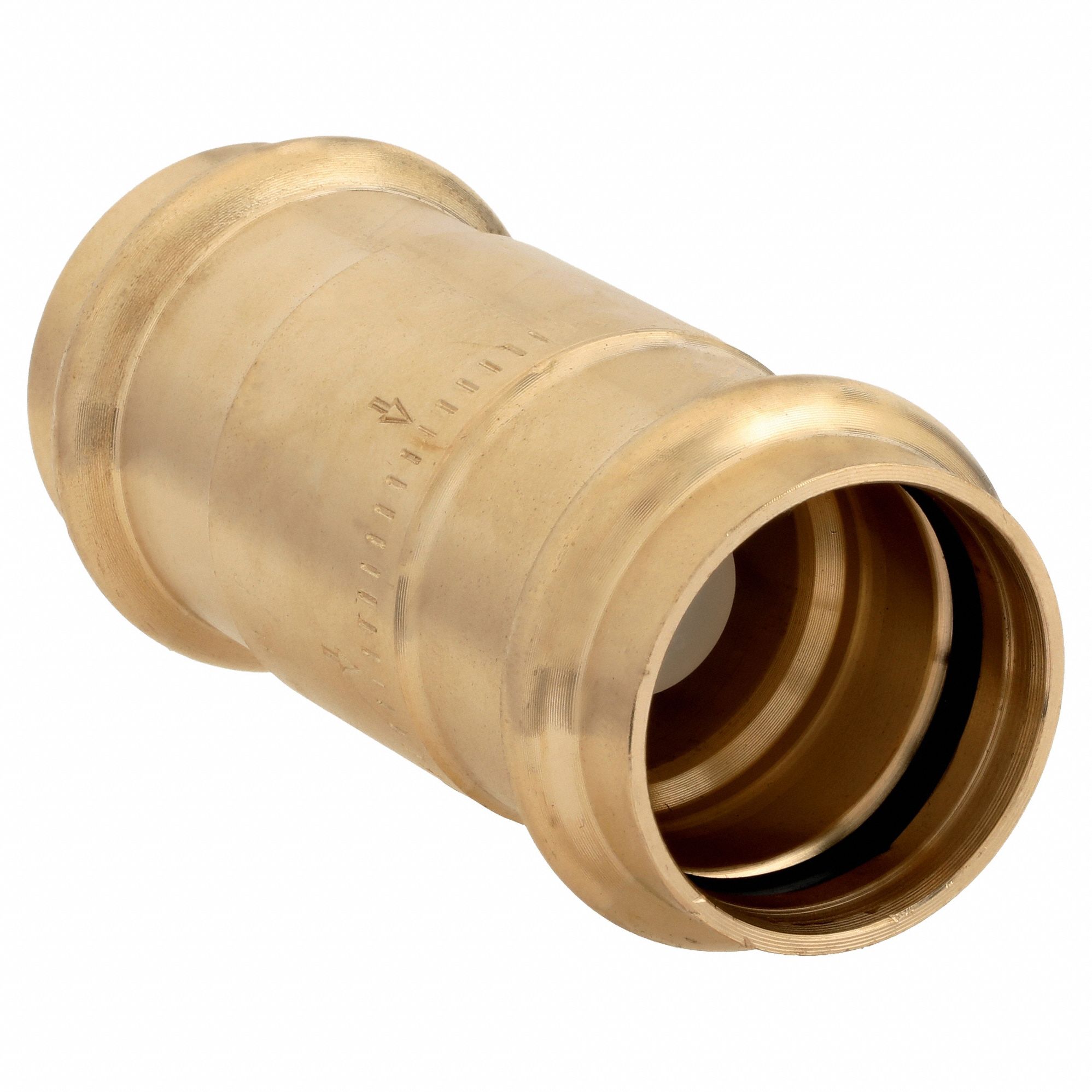 CHECK VALVE, INLINE VALVE BODY, 1 IN PIPE, PRESS X PRESS, BRONZE, PRESS, PRESS