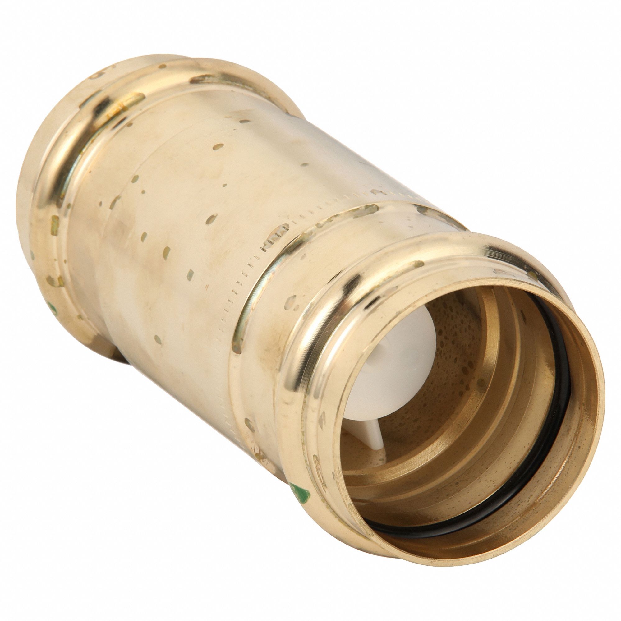 CHECK VALVE, INLINE VALVE BODY, 2 IN PIPE, PRESS X PRESS, BRONZE, PRESS, PRESS