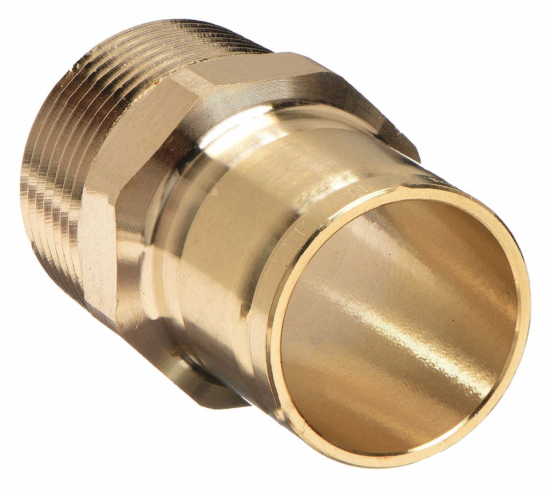 ADAPTER: BRONZE, FTG X MNPT THREAD, 1 IN COPPER TUBE SIZE, 1 IN PIPE SIZE