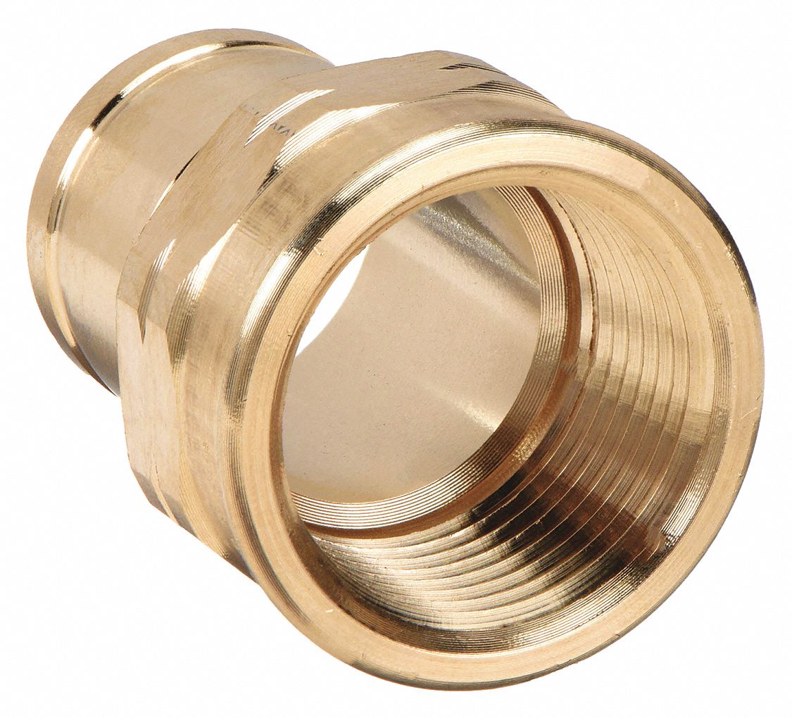 ADAPTER: BRONZE, FTG X FNPT THREAD, 1 IN COPPER TUBE SIZE, 1 IN PIPE SIZE