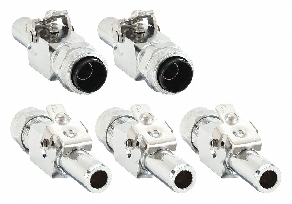 THROUGH TYPE COUPLER: CHROME PLATED CA360 BRASS, PLUG IN STEM X COMPRESSION, FLOW-THROUGH