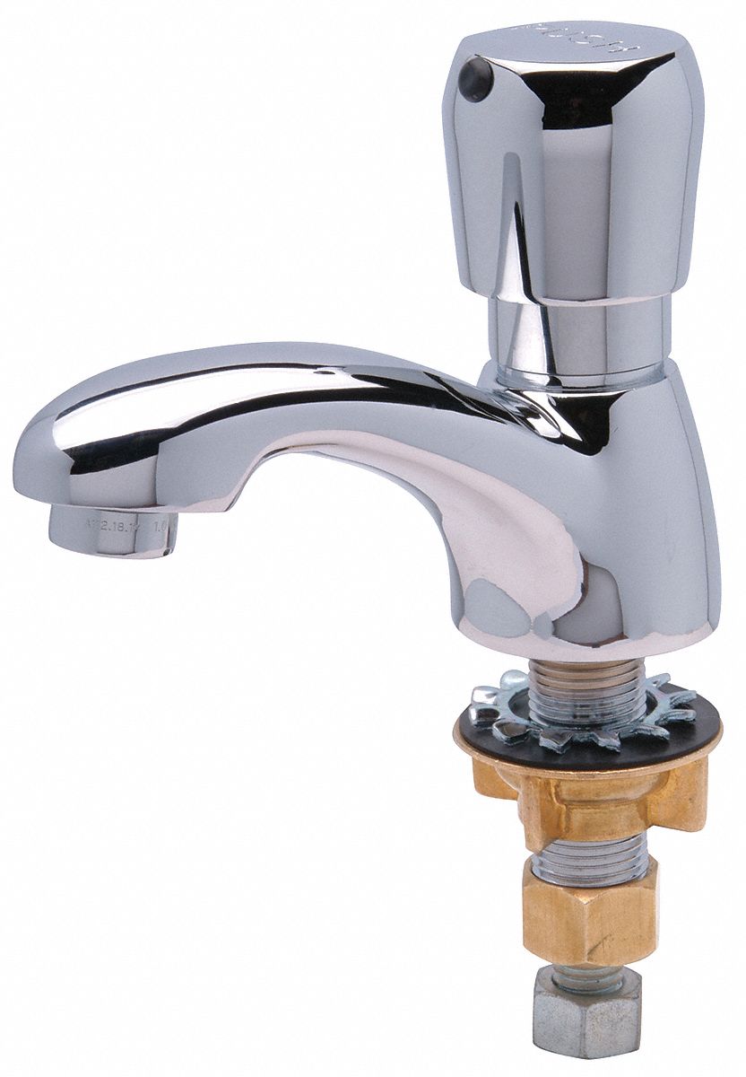 Zurn Low Arc Bathroom Sink Faucet Metering Faucet Handle Type