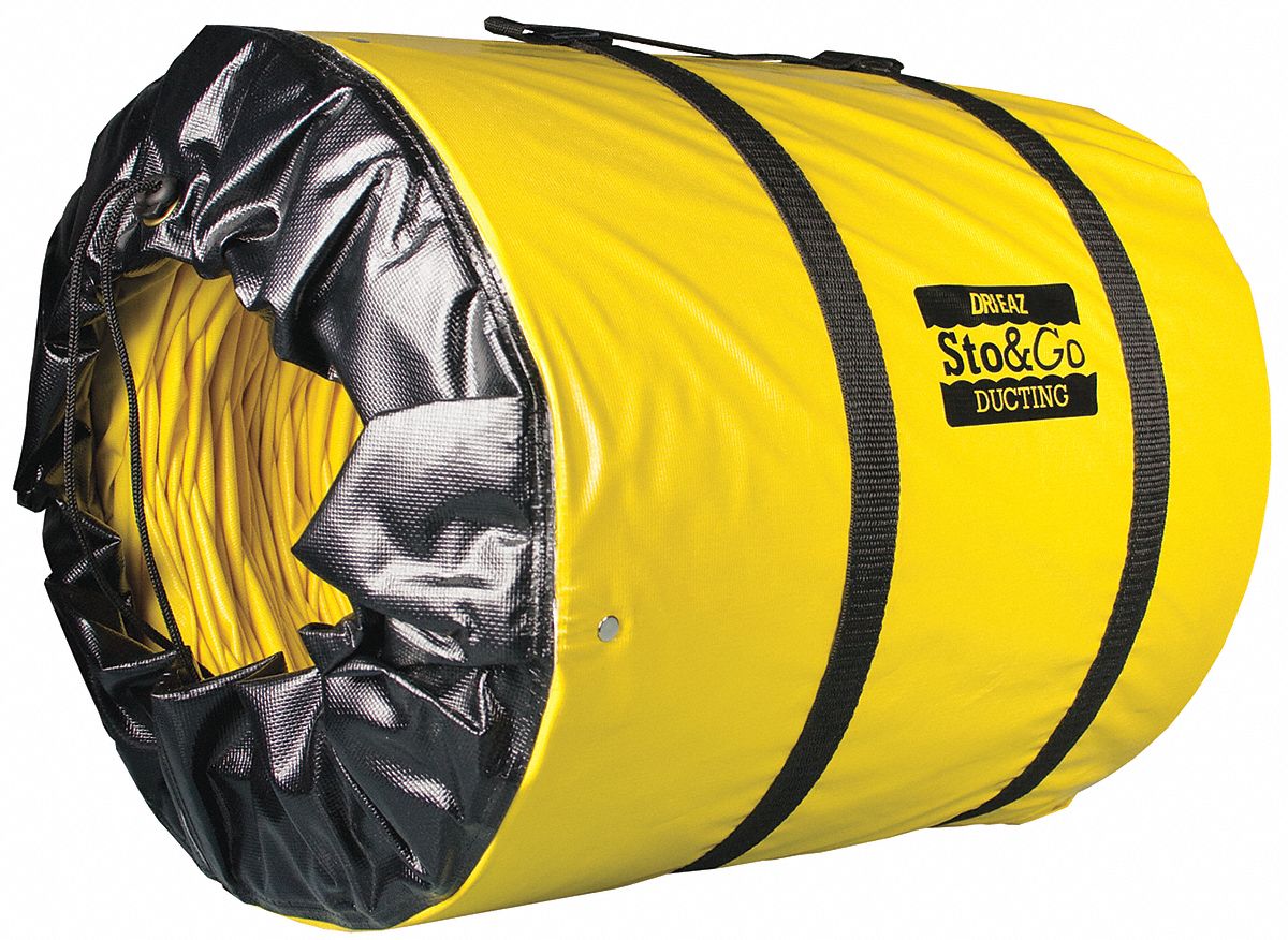 Portable Ducting Vinyl 25 ft L
