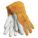 WELDING GLOVES, STRAIGHT THUMB, GAUNTLET CUFF, BRN COWHIDE, 48, MIG, TIG, A