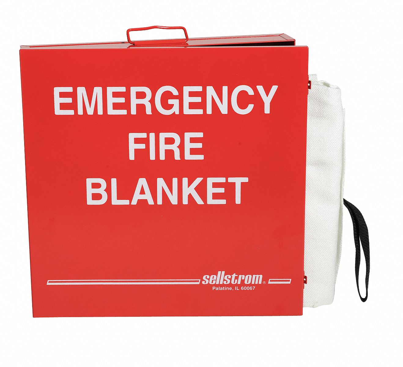 SELLSTROM Fire Blanket and Fiberglass, 60 in Blanket Width, 72