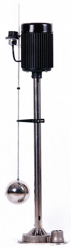 Pedestal Sump Pump: 1/2 hp HP, 120V AC, 58 gpm Flow Rate @ 10' of Head, 25 ft Max. Head, FNPT
