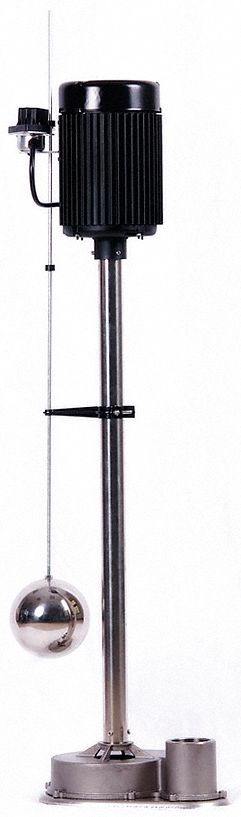 Pedestal Sump Pump: 1/2 hp HP, 120V AC, 72 gpm Flow Rate @ 10' of Head, 20 1/2 ft Max. Head