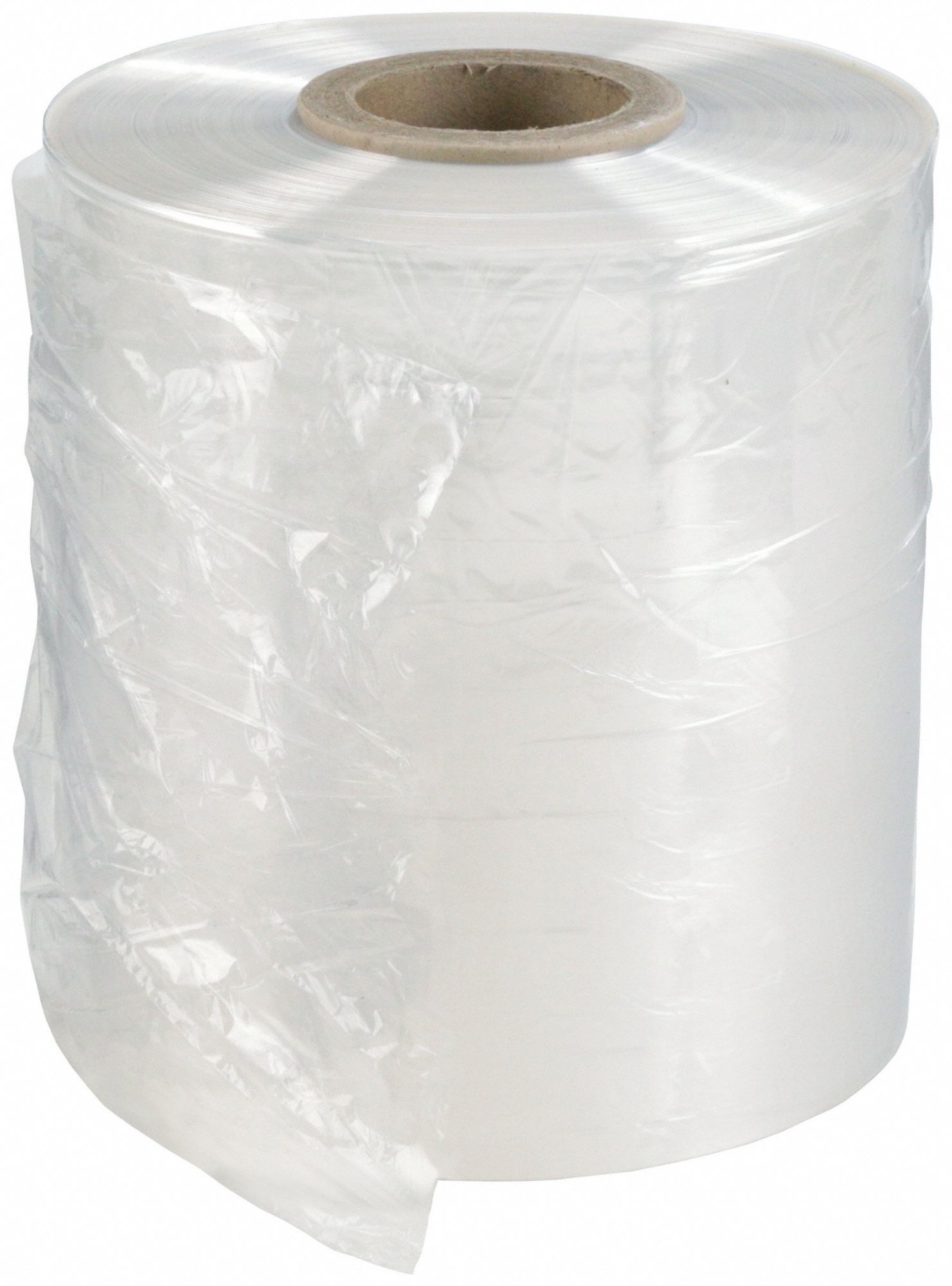 HEAT ACTIVATED SHRINK FILM, 60 GA THICK, 18 IN ROLL W, 4,350 FT ROLL L, CLEAR, 210 ° F