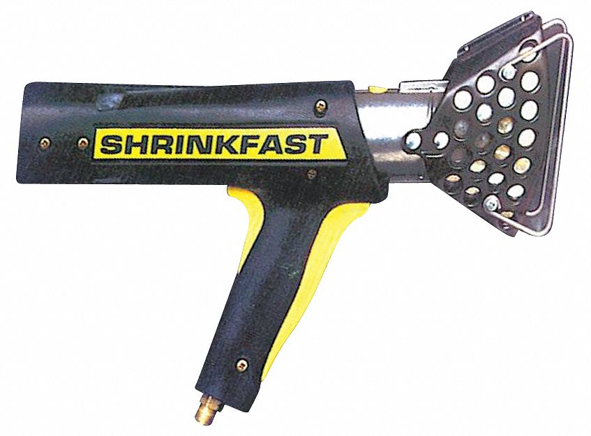 GRAINGER APPROVED Propane Shrink Gun, Variable Temp. Settings, 600° to
