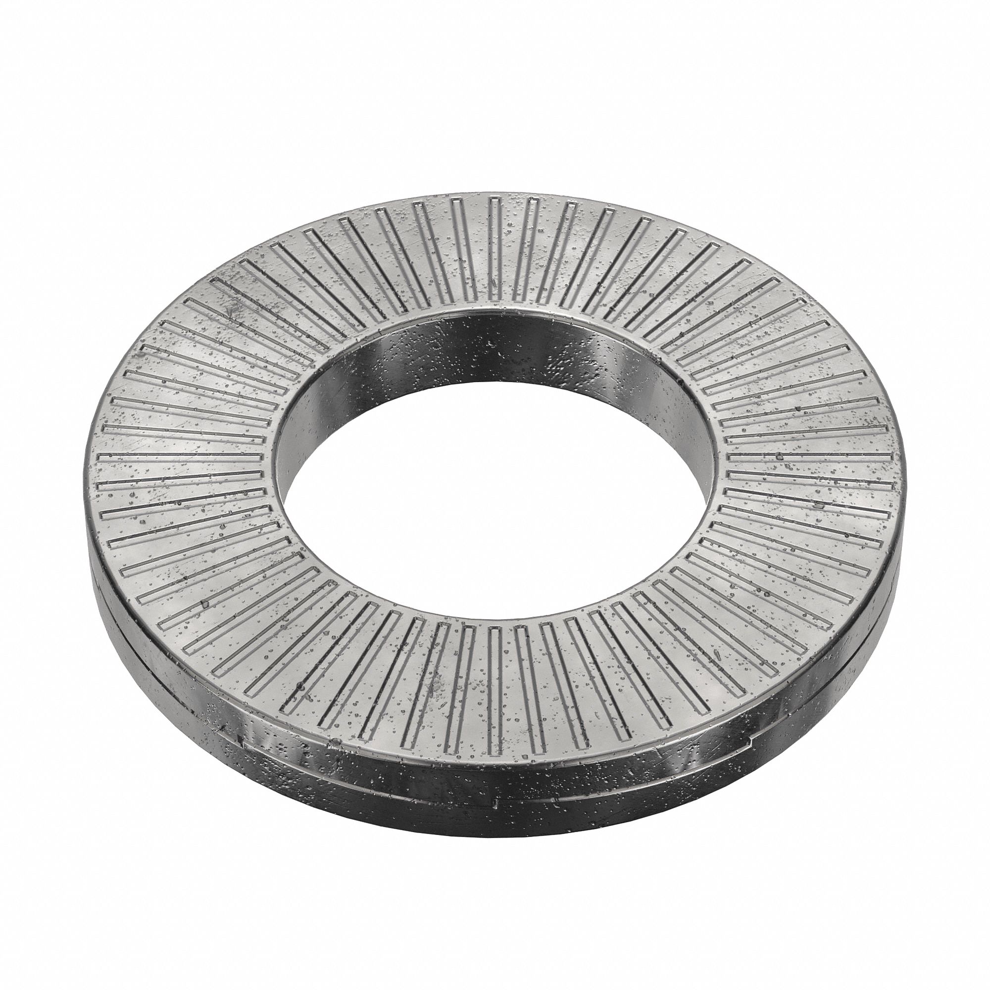 WEDGE LOCK WASHER, FOR ½ IN SCREW, STEEL, DELTA PROTECT, 1 IN OD, 100 PK