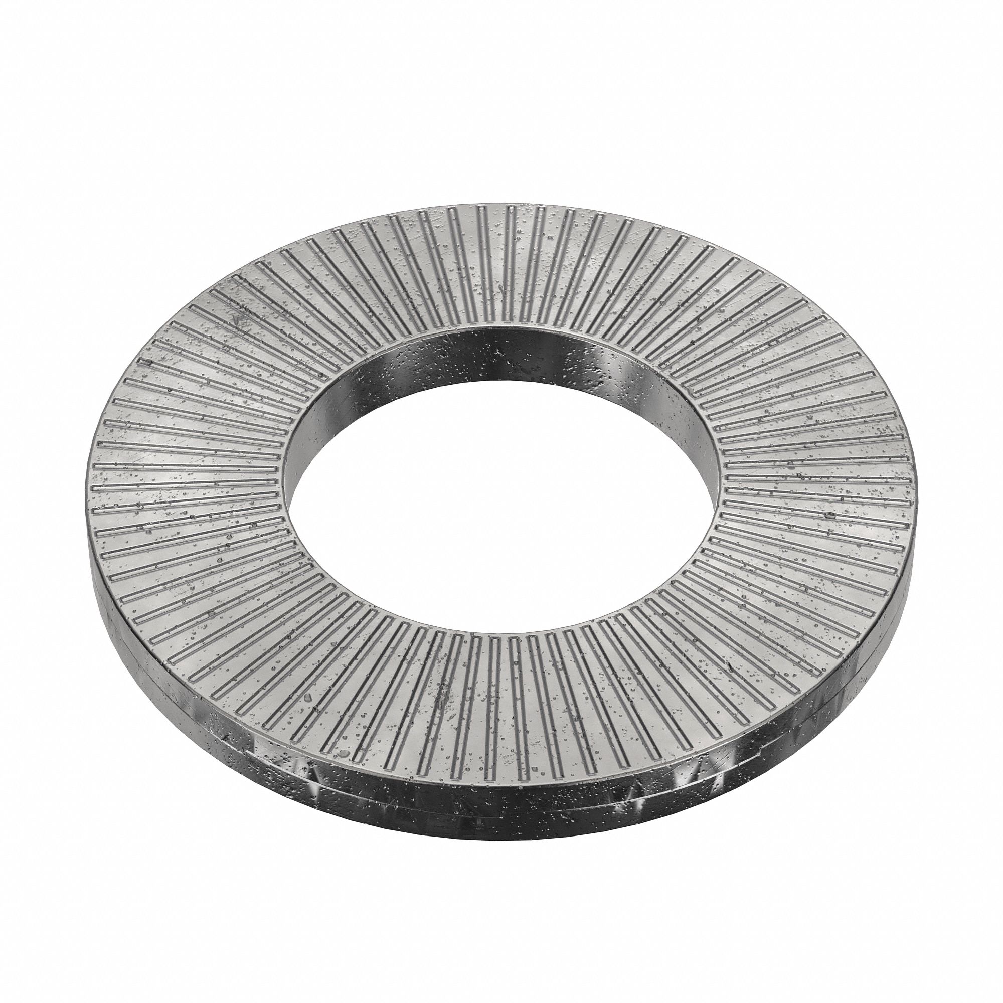 Wedge Lock Washer: Advanced Corrosion Resist, Steel, M24 Screw Sz, 25.3 mm Max. Inside Dia, 50 PK