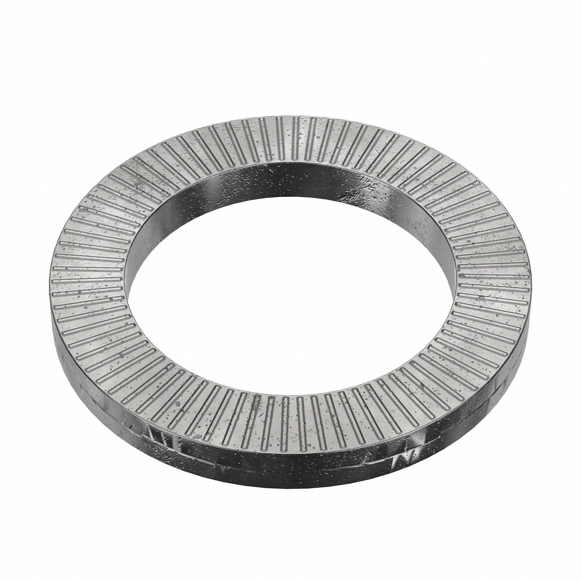 Wedge Lock Washer: Advanced Corrosion Resist, Steel, M42 Screw Sz, 43.2 mm Max. Inside Dia, 25 PK