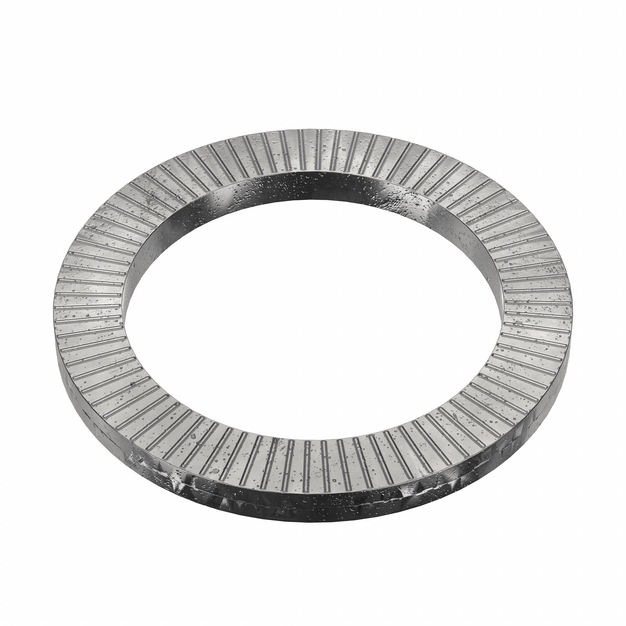 Wedge Lock Washer: Advanced Corrosion Resist, Steel, M85 Screw Sz, 88.1 mm Max. Inside Dia, Reusable