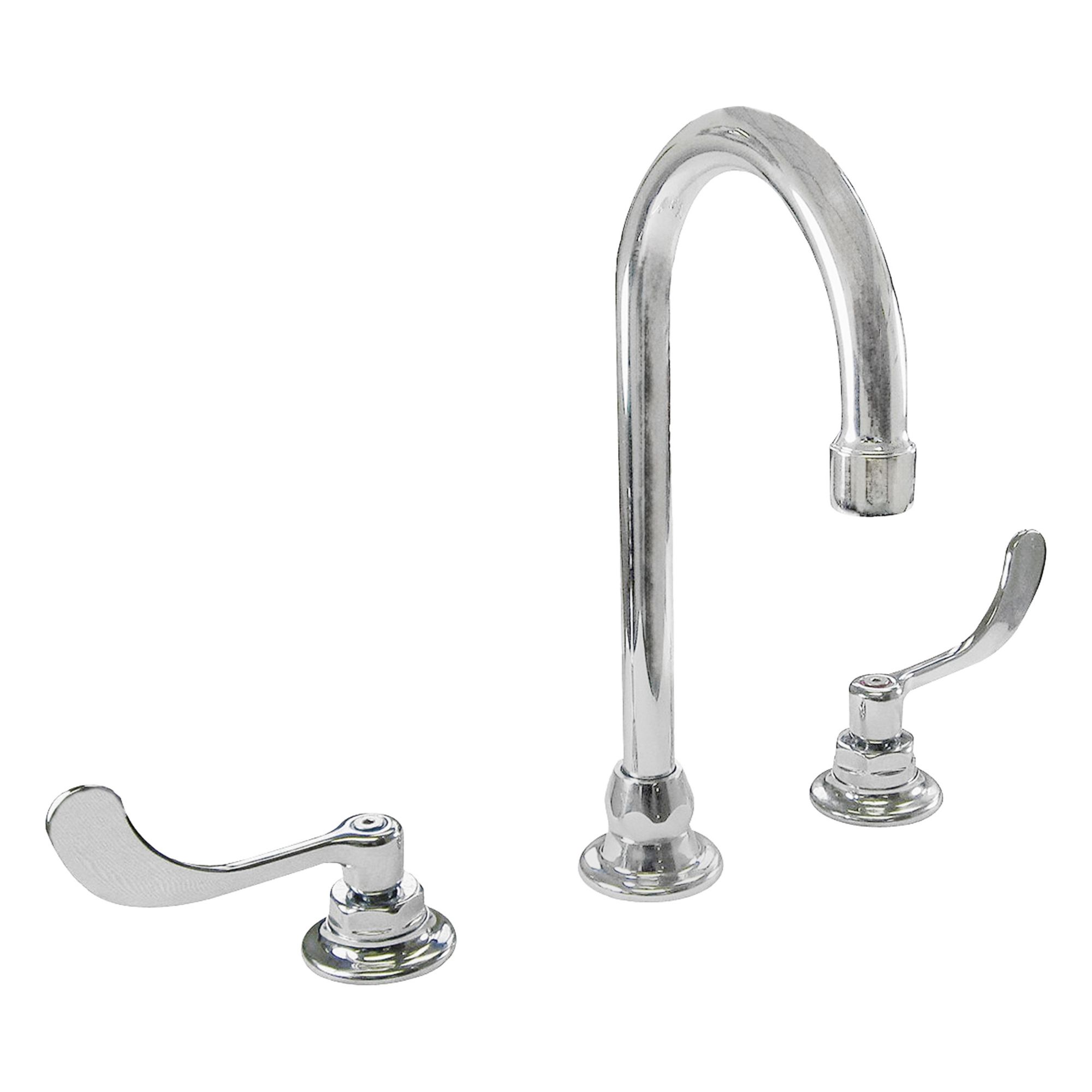 Gooseneck Kitchen/Bathroom Faucet: Monterrey, Cast Brass, Chrome Finish, Gooseneck