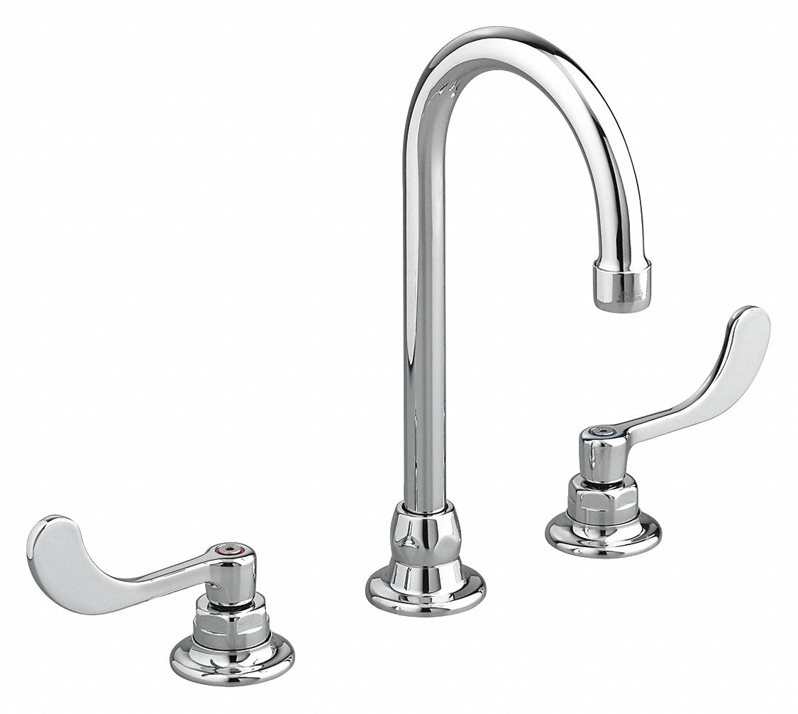 GOOSENECK KITCHEN/BATHROOM FAUCET: AMERICAN STD, MONTERREY, CHROME FINISH, 1.5 GPM, MANUAL