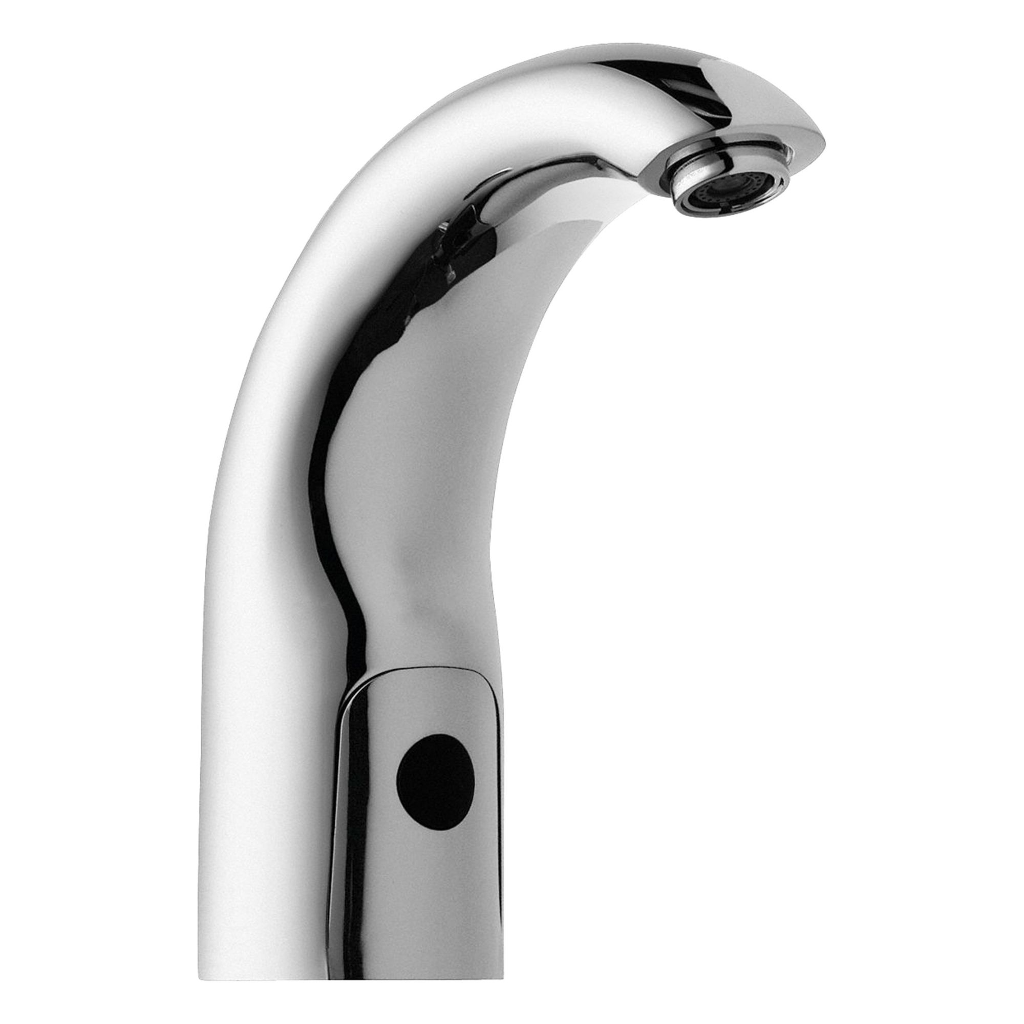 Bathroom Sensor Faucet: HyTronic Contemporary, Cast Brass, Polished Chrome Finish