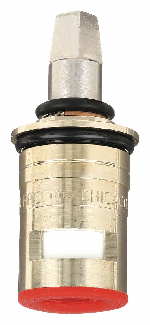 LH CERAMIC CARTRIDGE: FITS CHICAGO FAUCETS BRAND, FOR MANUAL FAUCETS