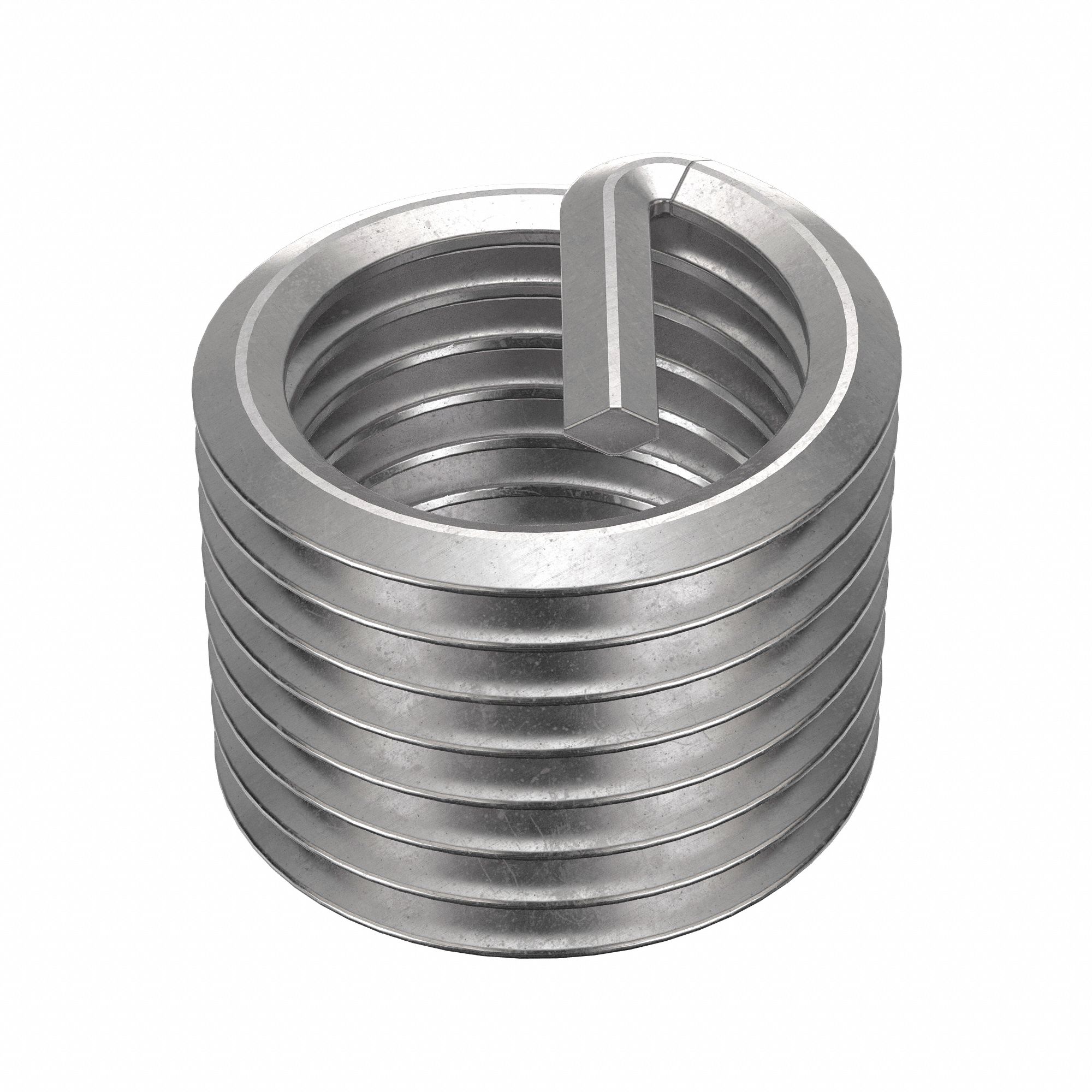 Helical Insert: Tanged Tang Style, Free-Running, 1 1/4"-7 Thread Size, Plain, Plain