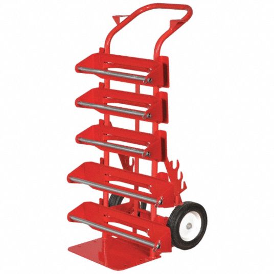 GRAINGER APPROVED Wire Spool Cart, 300 lb Load Capacity, Steel 5UVG1