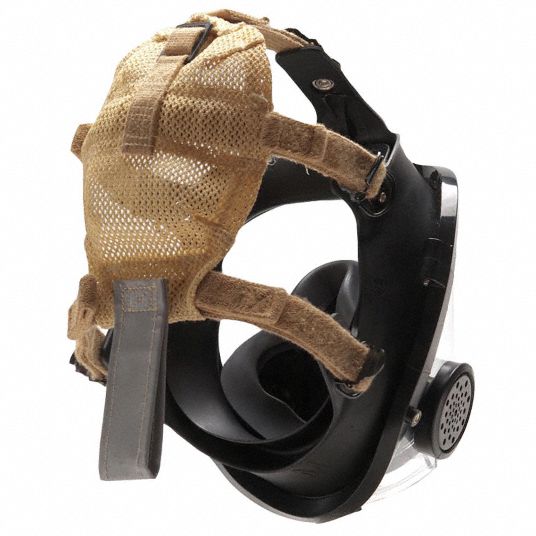 SCOTT SAFETY Full Face Respirator, AV-3000 Series, M, Cartridges ...