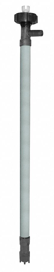 DRUM PUMP TUBE,35-1/2" L,POLY,3/4" I.D.