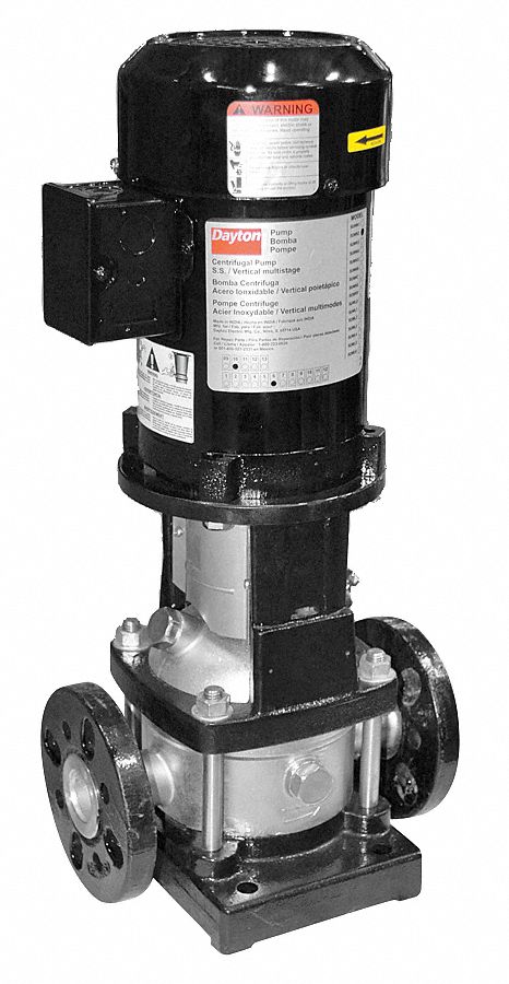 5UWK2 - Booster Pump 1/2 HP 3 Ph 2 Stages