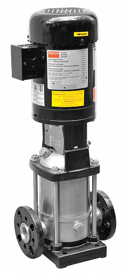 5UWL4 - Booster Pump 1 1/2 HP 3 Ph 8 Stages