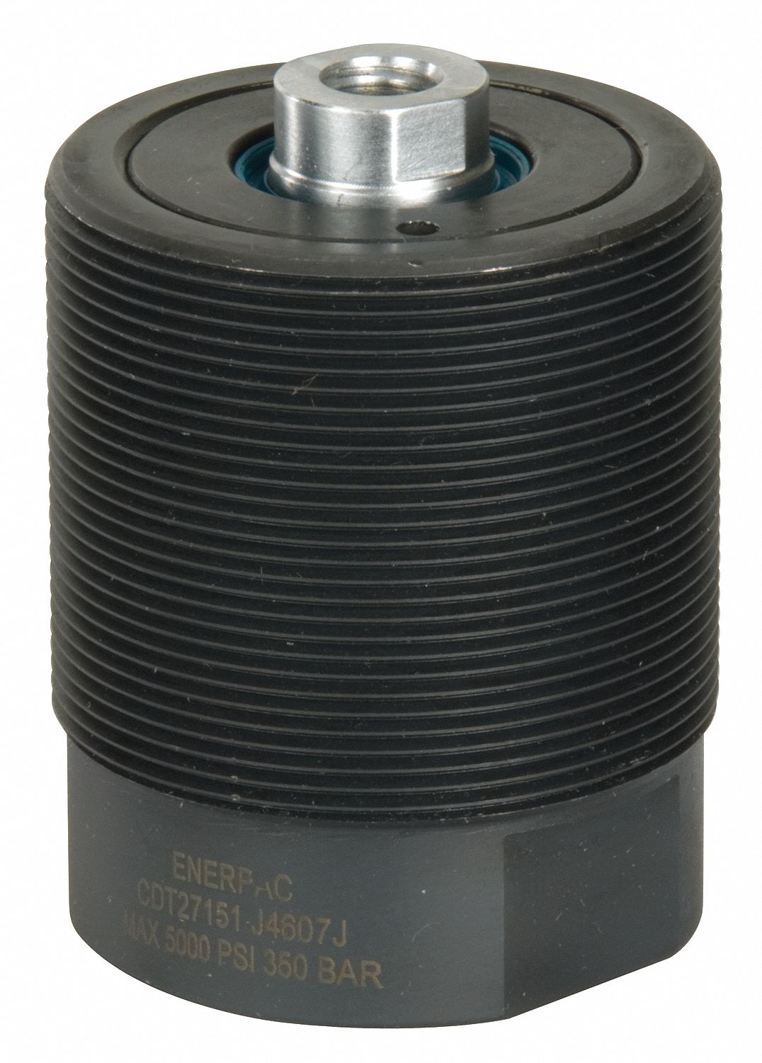 Threaded Body Hydraulic Cylinder: 6, 110 lbf Push Capacity @ 5000 psi, 7/8 in Stroke Lg
